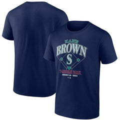 Kane Brown x Seattle Mariners Fanatics T-Shirt - Navy - Fanatics Sale