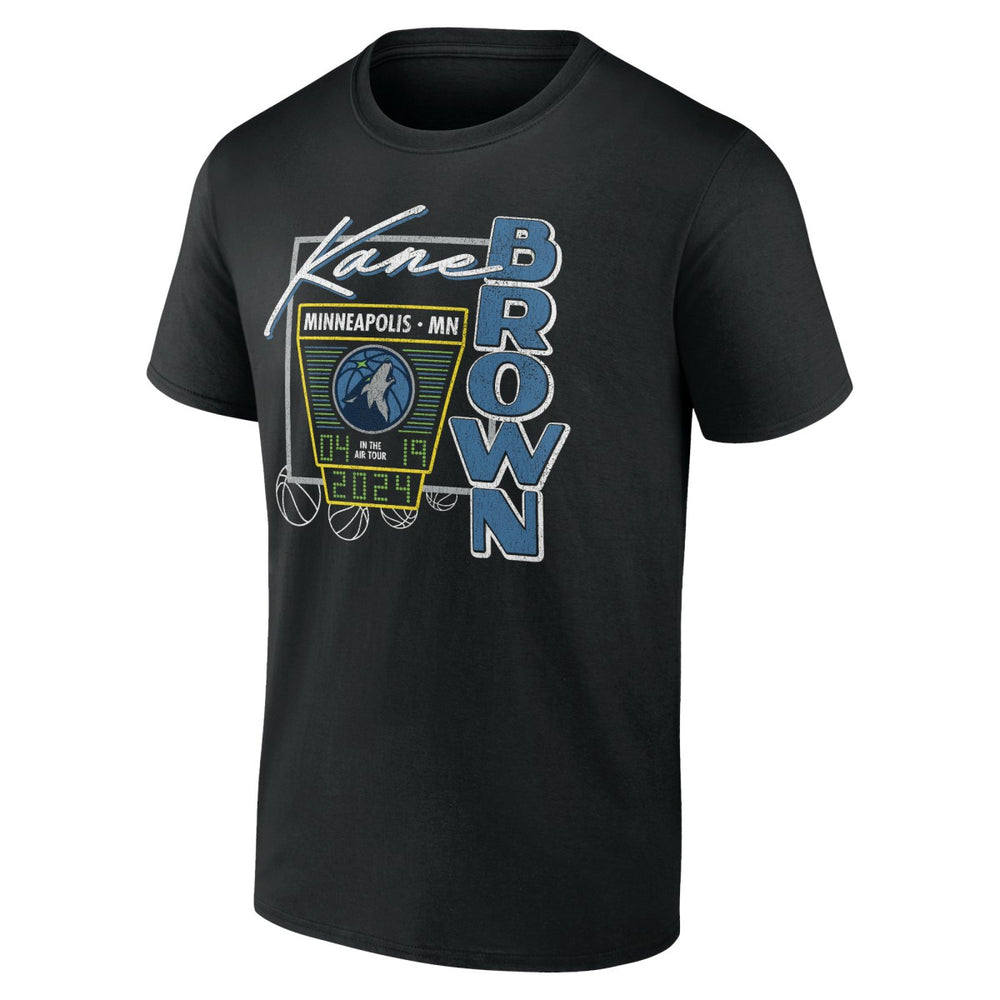 Kane Brown x Minnesota Timberwolves T-Shirt Black | Fanatics Lifestyle