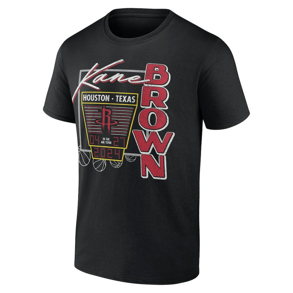Kane Brown x Houston Rockets T-Shirt Black | Fanatics US