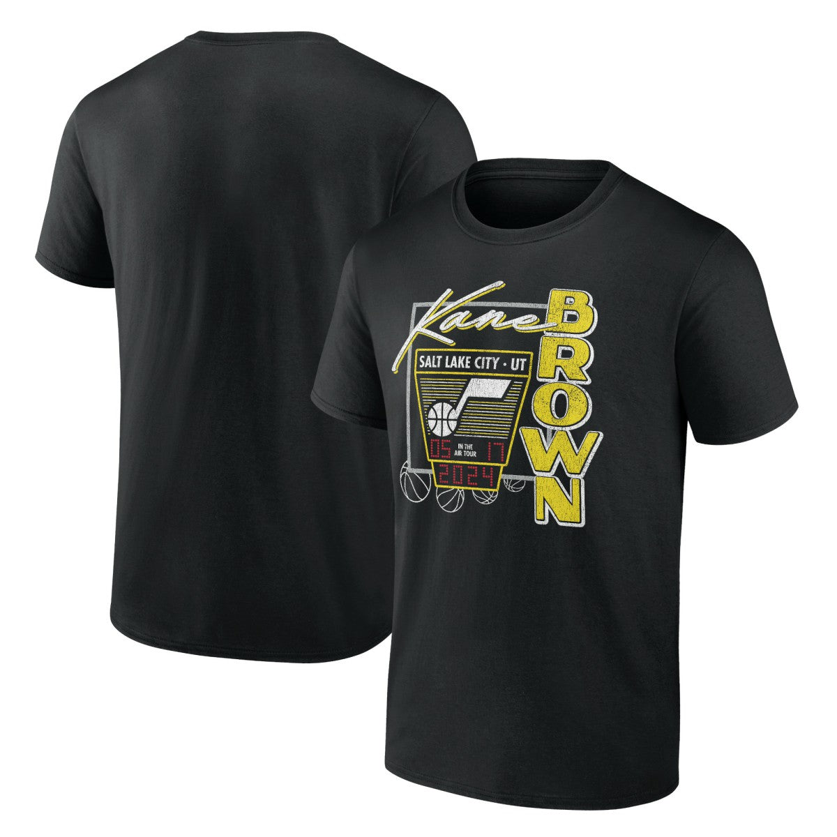 Kane Brown x Utah Jazz T-Shirt Black | Fanatics