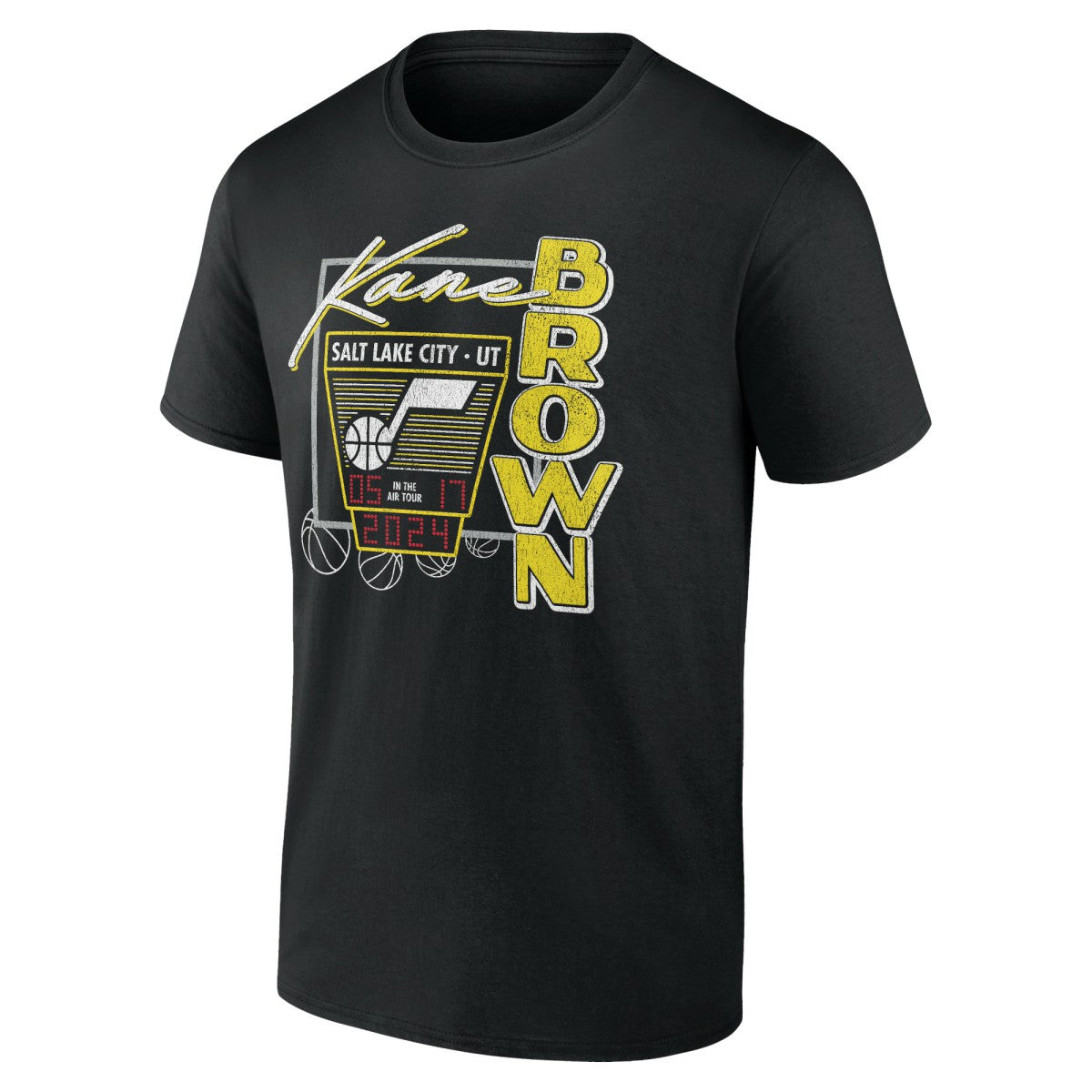 Kane Brown x Utah Jazz T-Shirt Black | Fanatics