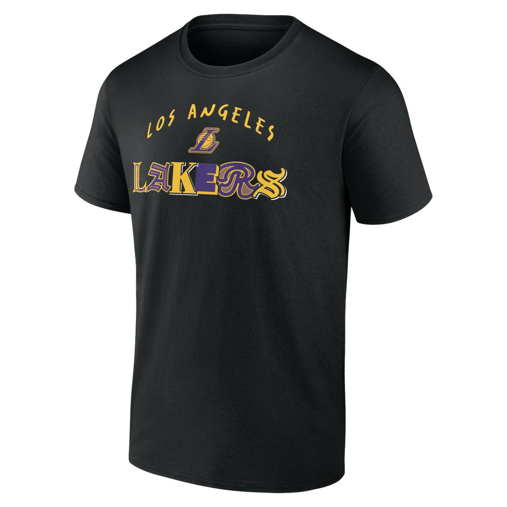 Los Angeles Lakers Graffiti Arch T-Shirt Black