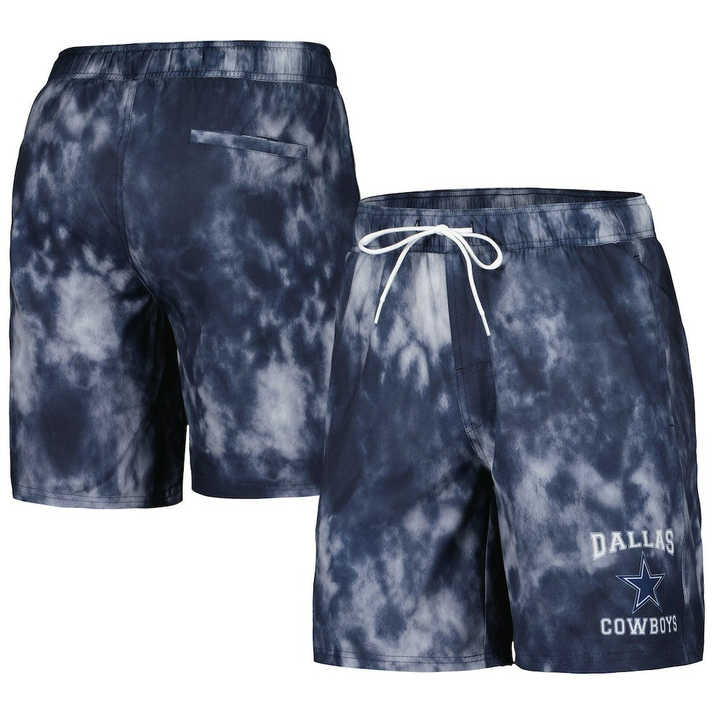 Dallas Cowboys G-III Extreme Change Up Volley Swim Trunks Navy