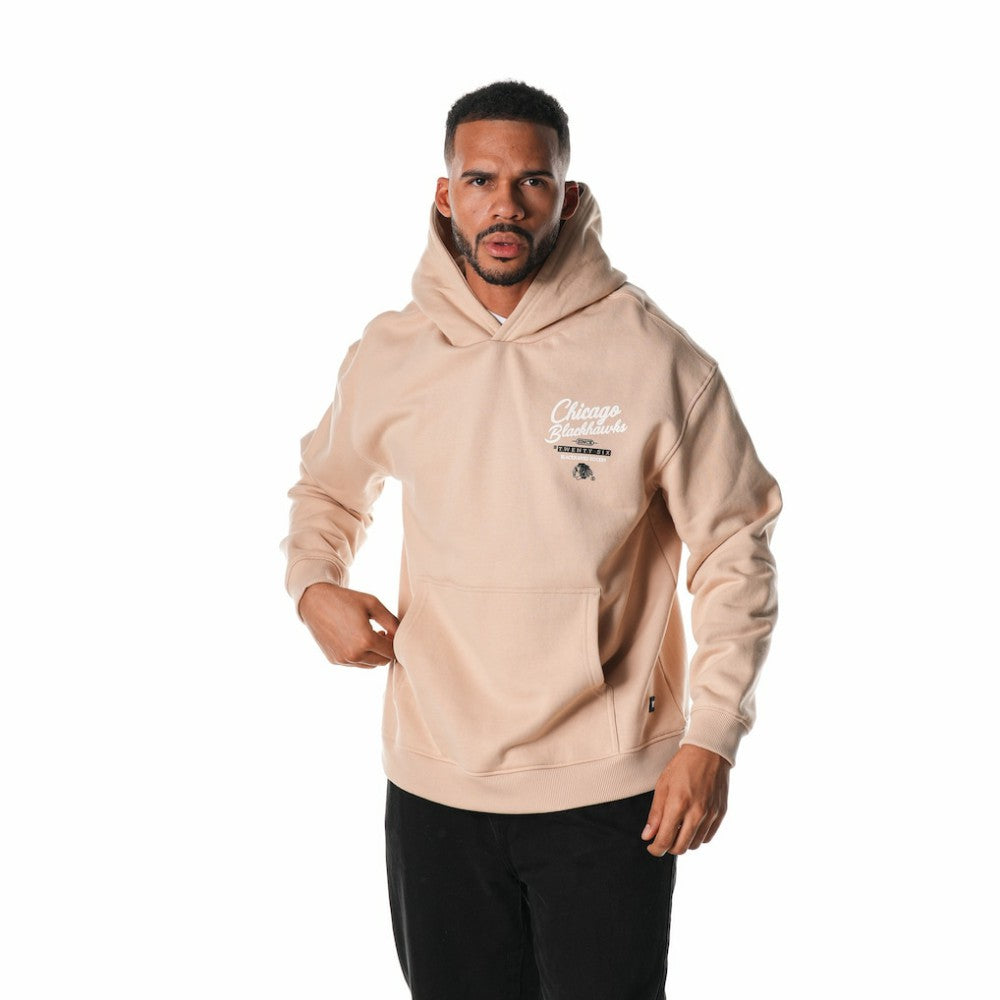 Chicago Blackhawks The Wild Collective Unisex Pullover Hoodie - Cream - NHL 201271298