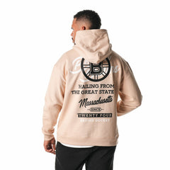 Boston Bruins The Wild Collective Unisex Pullover Hoodie - Cream - NHL 201271300
