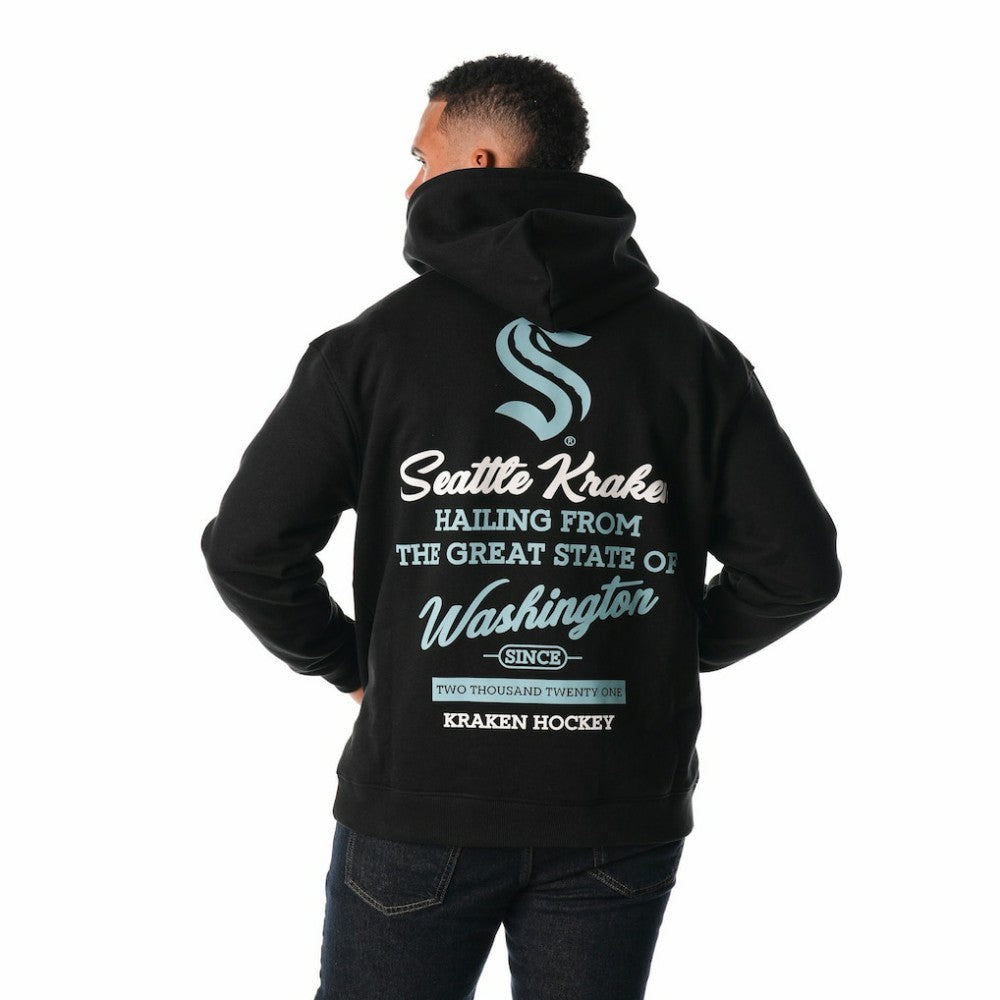 Seattle Kraken The Wild Collective Unisex Pullover Hoodie - Black - NHL 201271454