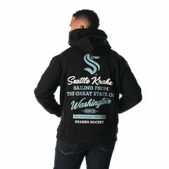 Seattle Kraken The Wild Collective Unisex Pullover Hoodie - Black - NHL 201271454