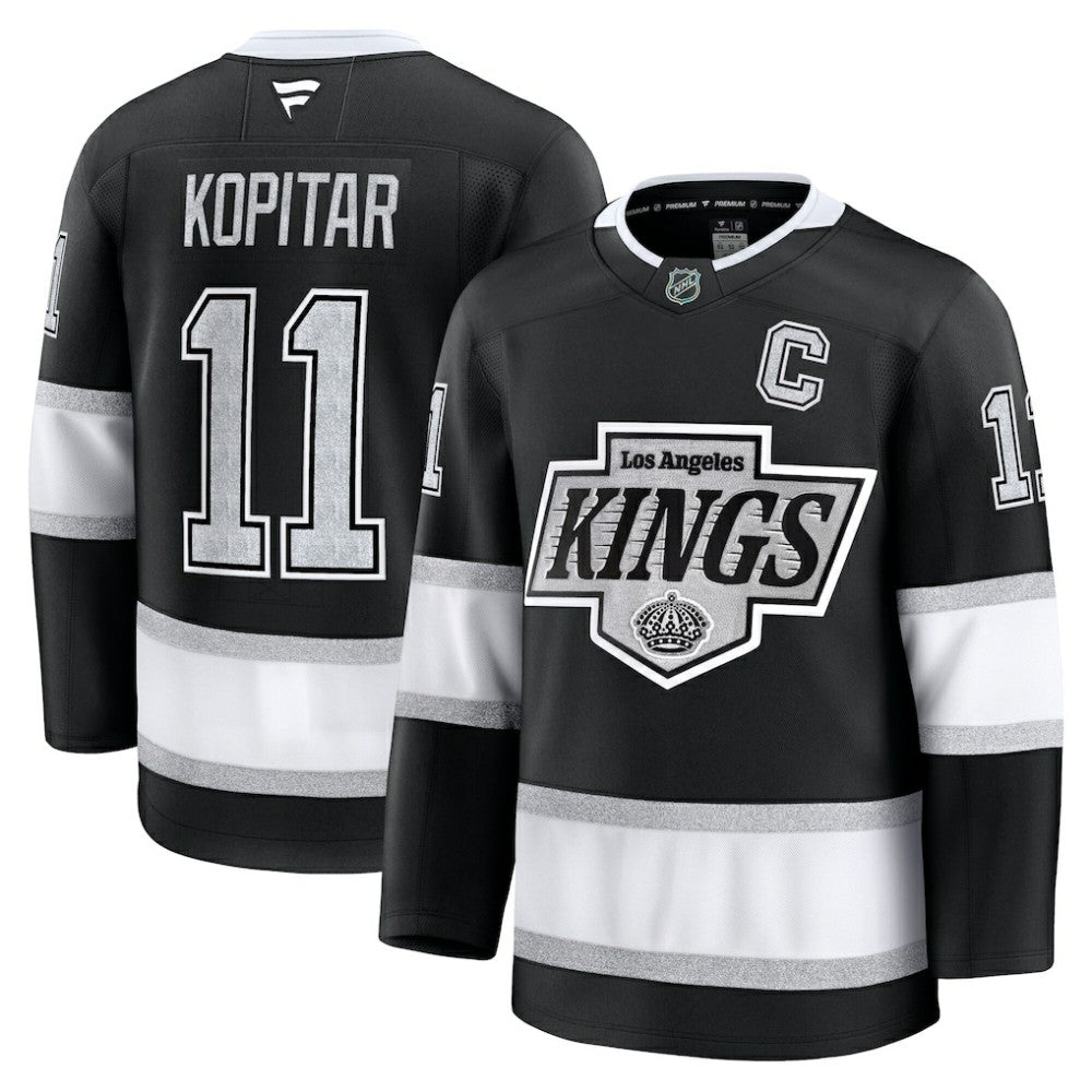 Anze Kopitar Los Angeles Kings Fanatics Home Premium Jersey - Black - NHL 201271462