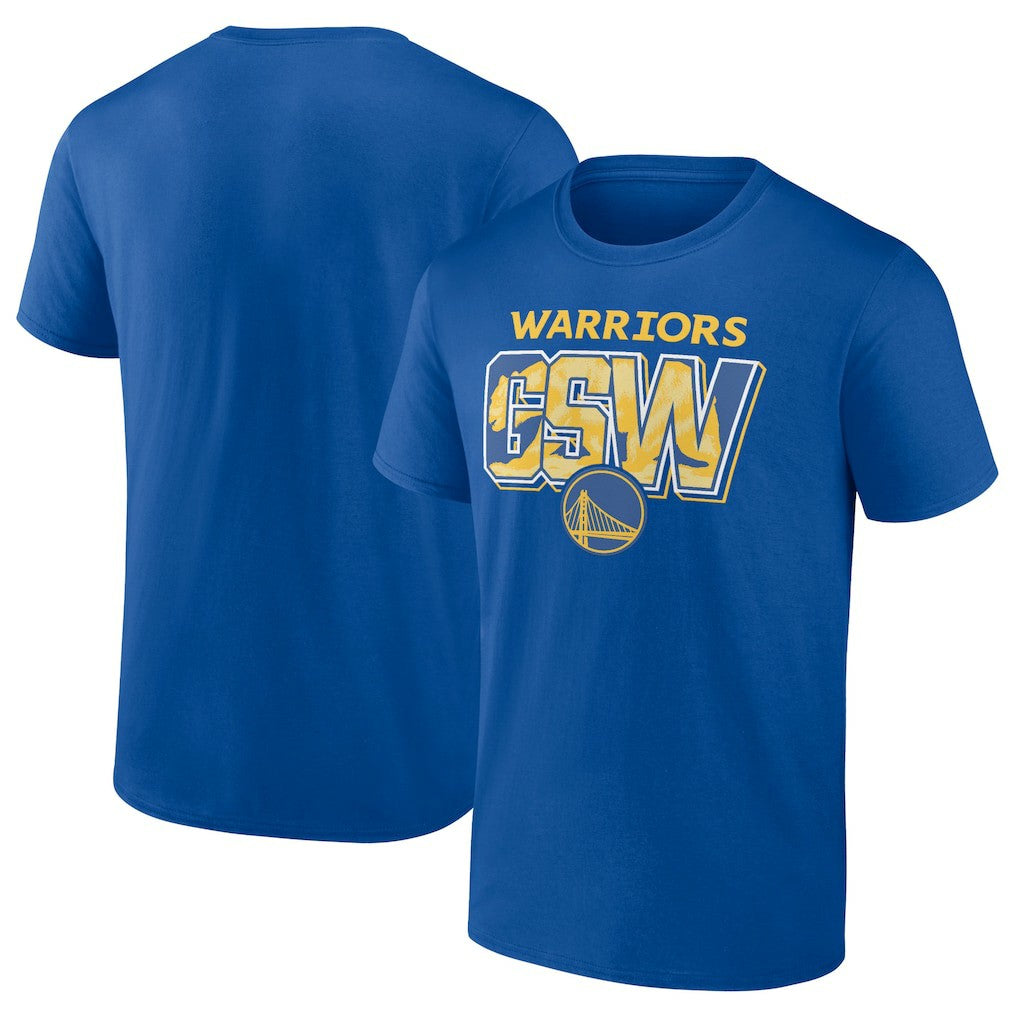 Golden State Warriors Full Court Press T-Shirt Royal