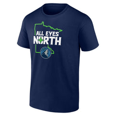 Minnesota Timberwolves Pick & Roll Coverage T-Shirt Navy