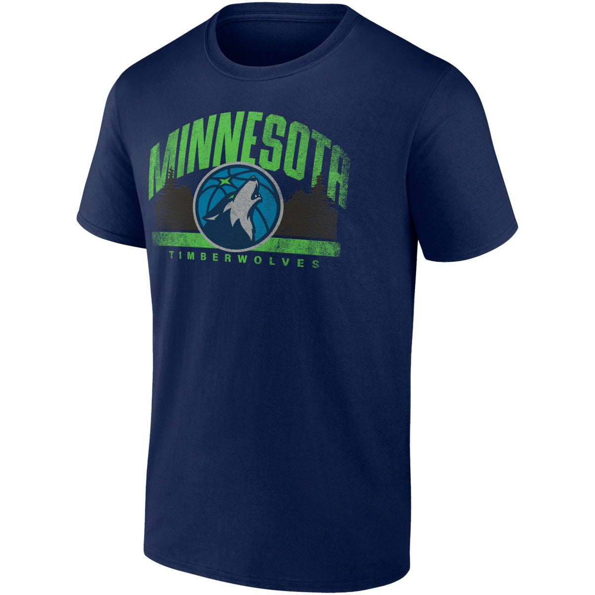 Minnesota Timberwolves Full Court Press T-Shirt Navy
