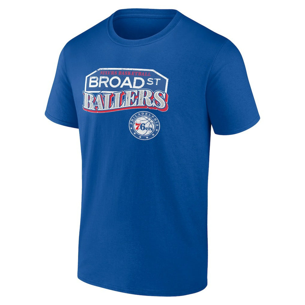 Philadelphia 76ers Pick & Roll Coverage T-Shirt Royal