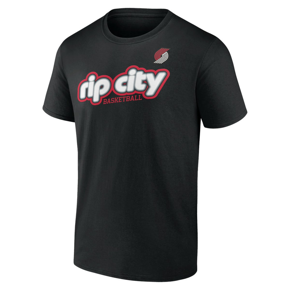 Portland Trail Blazers Full Court Press T-Shirt Black