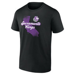 Sacramento Kings Pick & Roll Coverage T-Shirt Black