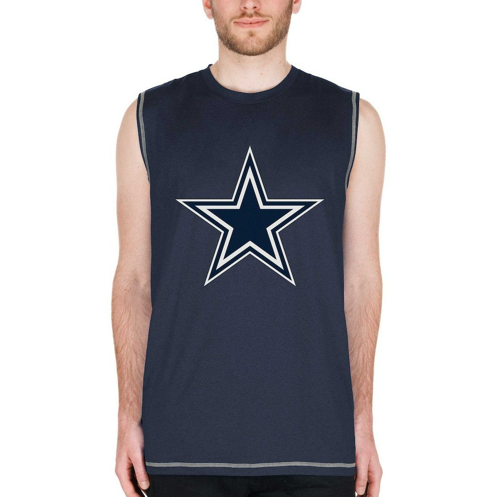 Dallas Cowboys New Era Muscle Tank Top Navy