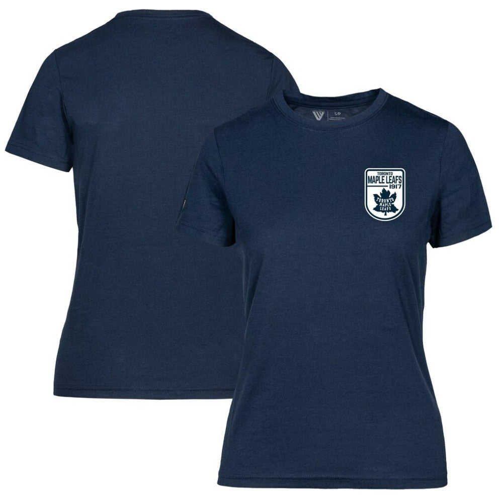 Toronto Maple Leafs Levelwear Women's Retro Maddox T-Shirt - Navy - NHL 201275387