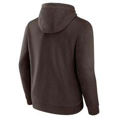 Fanatics Cleveland Browns Team Lockup Pullover Hoodie Brown