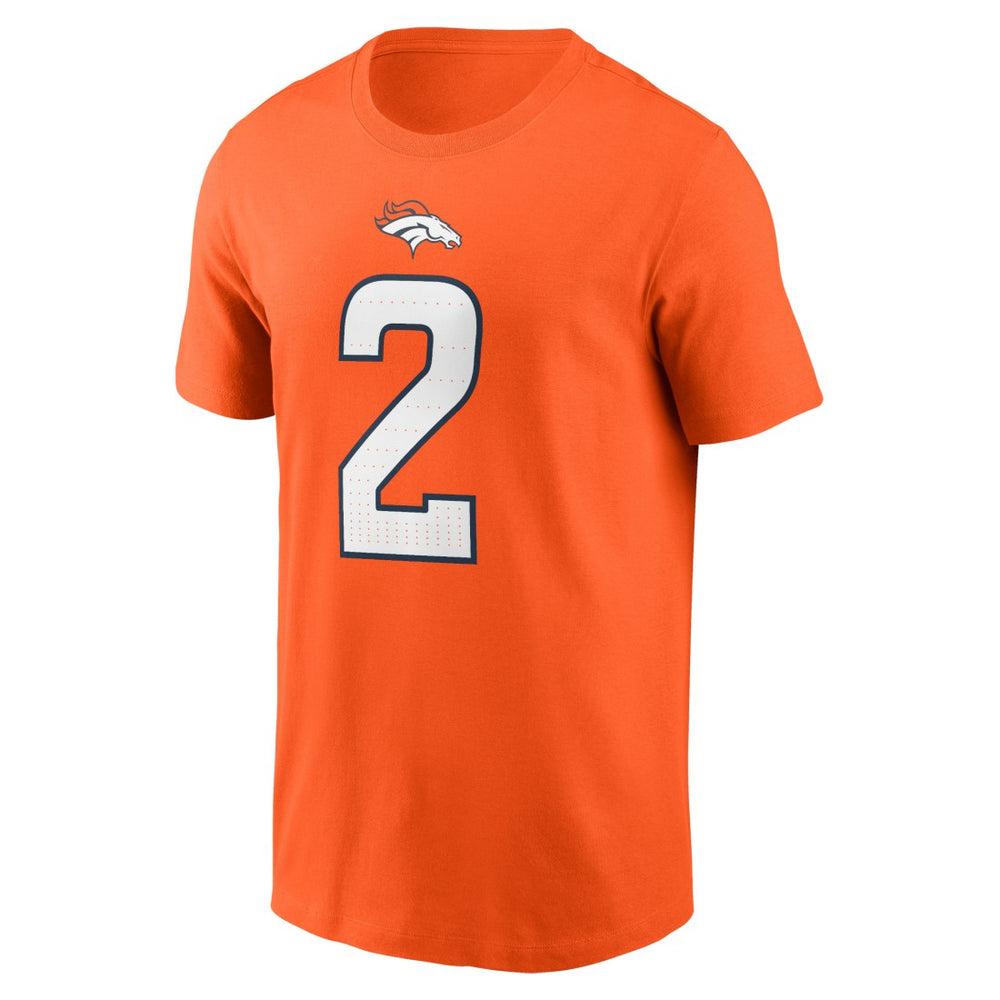 Nike Patrick Surtain II Denver Broncos Name & Number T-Shirt Orange