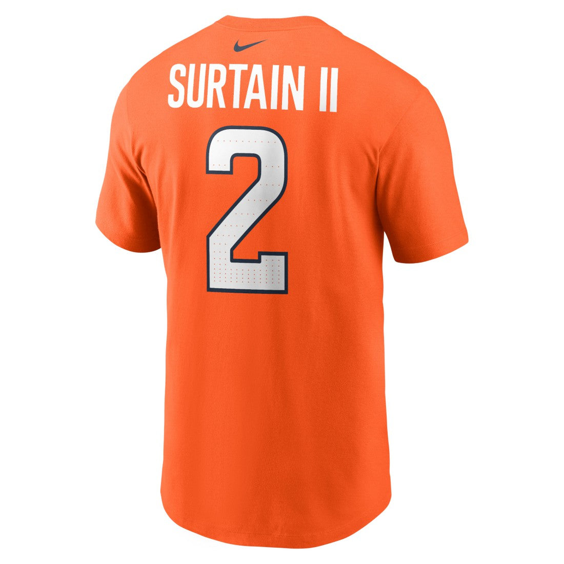 Nike Patrick Surtain II Denver Broncos Name & Number T-Shirt Orange
