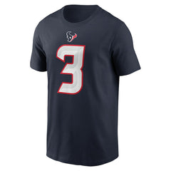 Nike Tank Dell Houston Texans Player Name & Number T-Shirt Navy