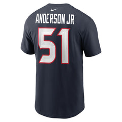 Nike Will Anderson Jr. Houston Texans Player Name & Number T-Shirt Navy