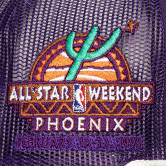 Phoenix Suns Roper Meshback Trucker Snapback Hat Purple | Mitchell & Ness Near Me