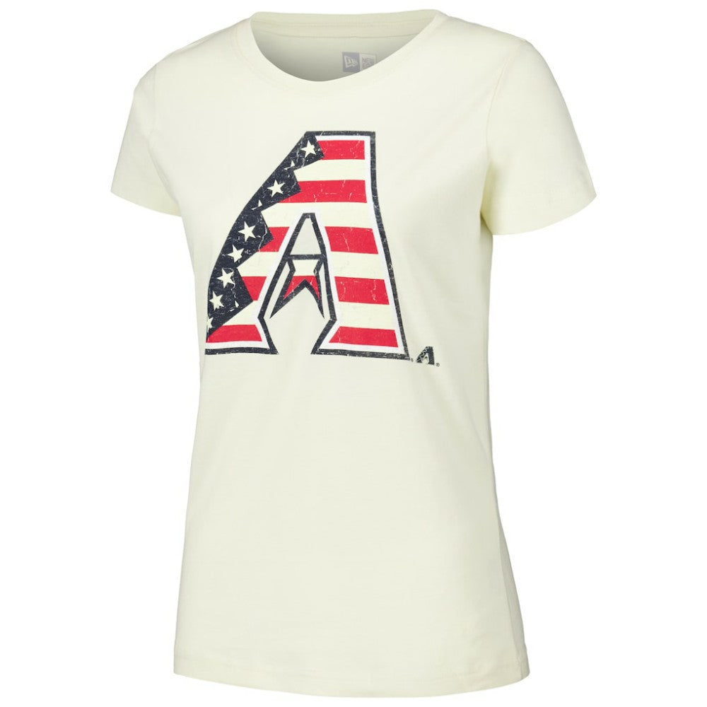 Arizona Diamondbacks New Era Women's Vintage T-Shirt - Cream - New Era Online