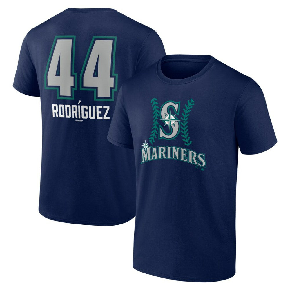 Julio Rodríguez Seattle Mariners Name & Number Fastball T-Shirt - Navy - MLB Online