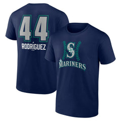 Julio Rodríguez Seattle Mariners Name & Number Fastball T-Shirt - Navy - MLB Online