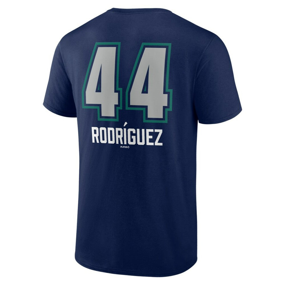 Julio Rodríguez Seattle Mariners Name & Number Fastball T-Shirt - Navy - MLB Online