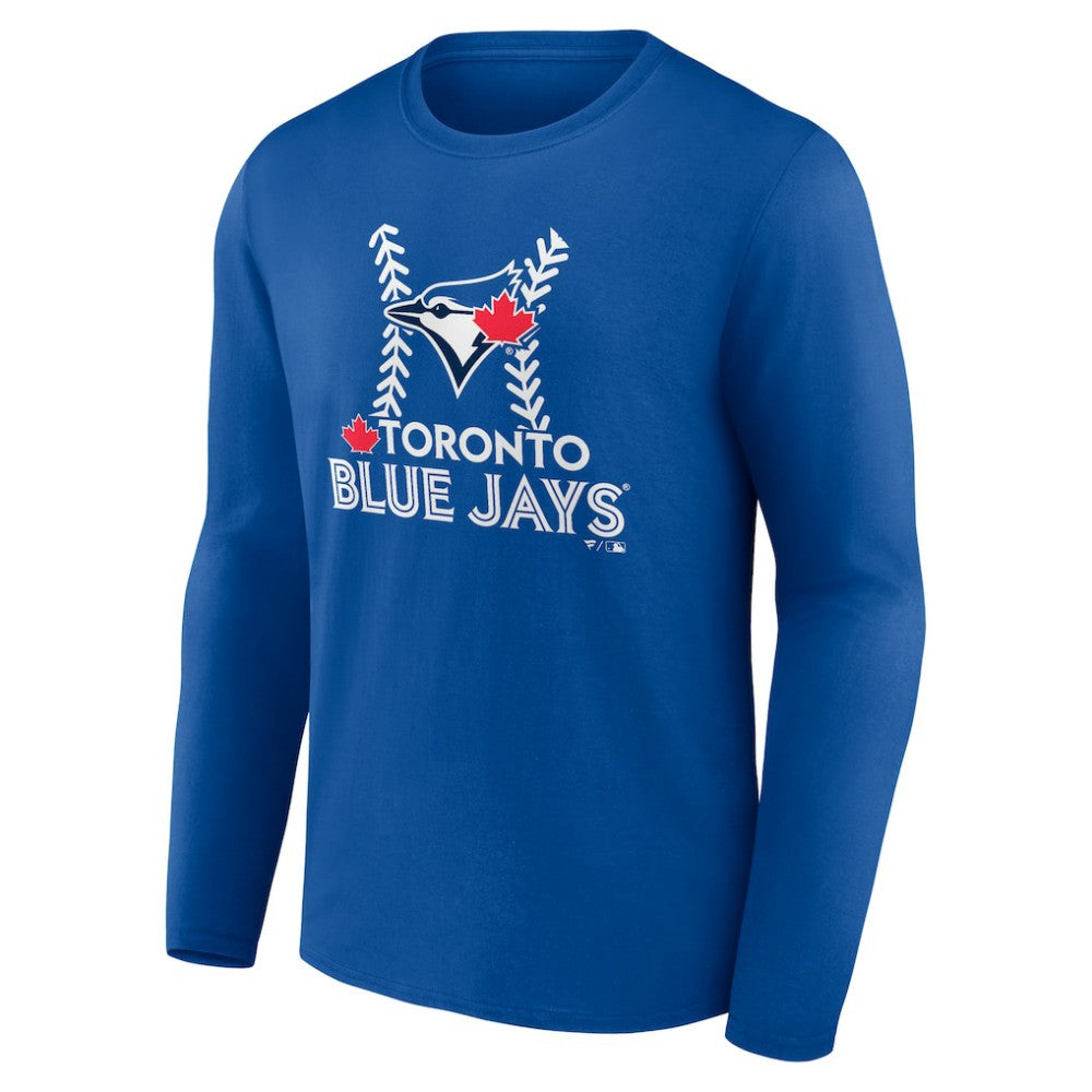 Vladimir Guerrero Jr. Toronto Blue Jays Name & Number Fastball Long Sleeve T-Shirt - Royal - MLB Lifestyle