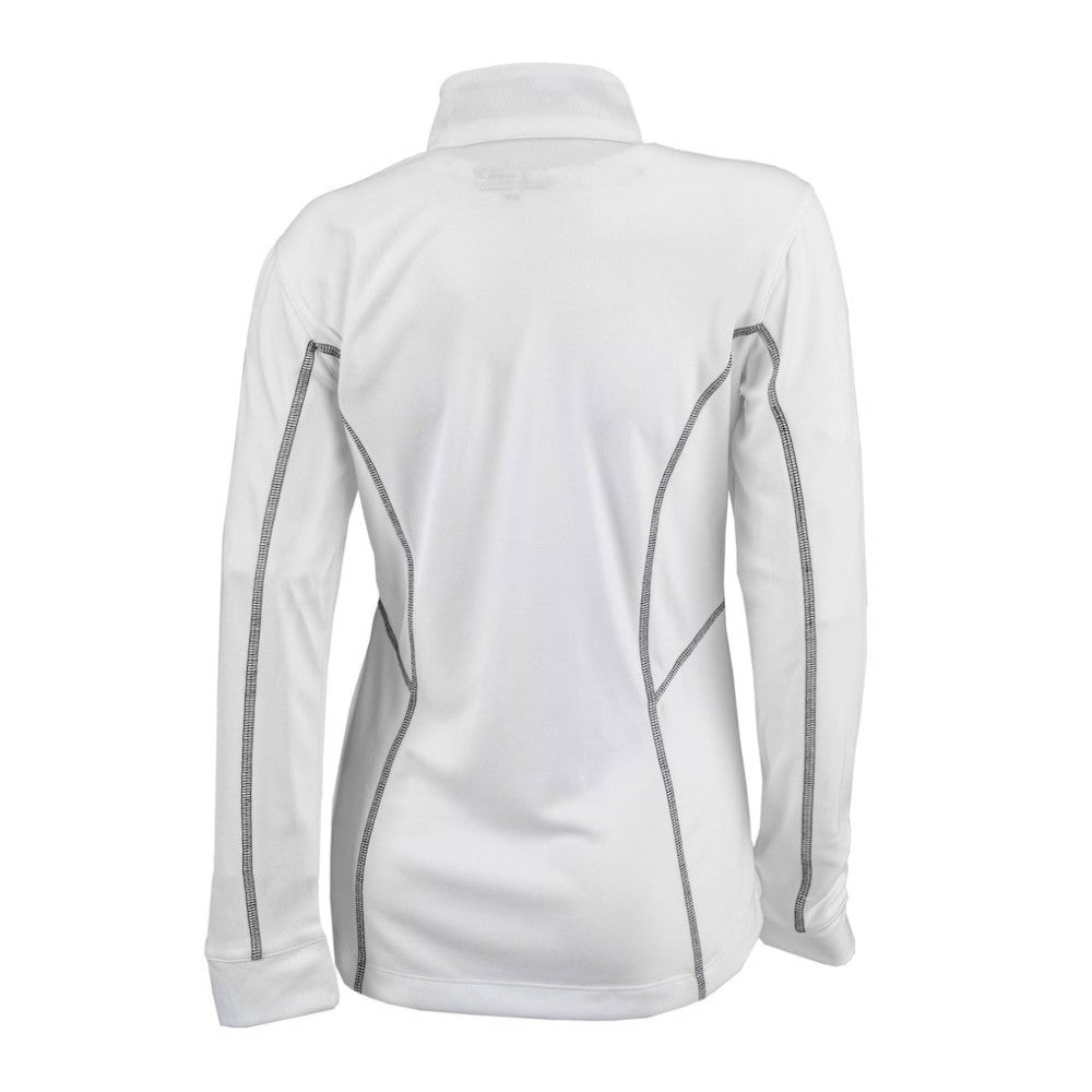 Arizona Diamondbacks Columbia Women's Omni-Wick Shotgun Quarter-Zip Pullover Top - White - Columbia Discount