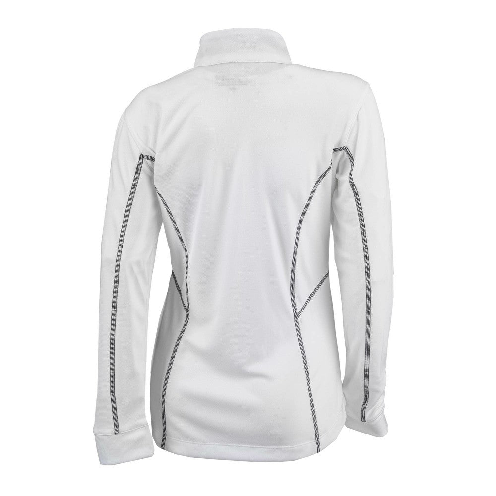 Kansas City Royals Columbia Women's Omni-Wick Shotgun Quarter-Zip Pullover Top - White - Columbia on Sale
