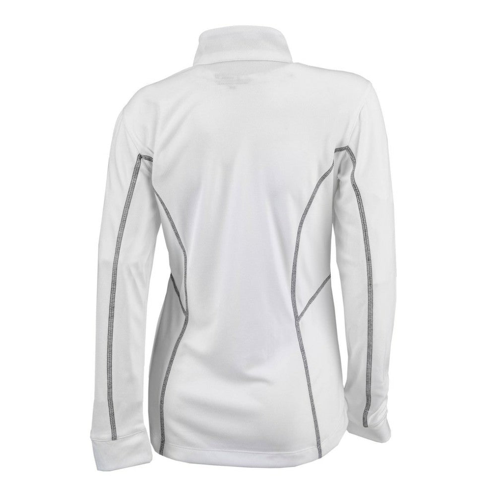 Colorado Rockies Columbia Women's Omni-Wick Shotgun Quarter-Zip Pullover Top - White - Columbia Online