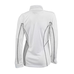 Cincinnati Reds Columbia Women's Omni-Wick Shotgun Quarter-Zip Pullover Top - White - Columbia Lifestyle