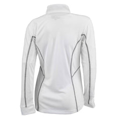 Toronto Blue Jays Columbia Women's Omni-Wick Shotgun Quarter-Zip Pullover Top - White - Columbia Discount