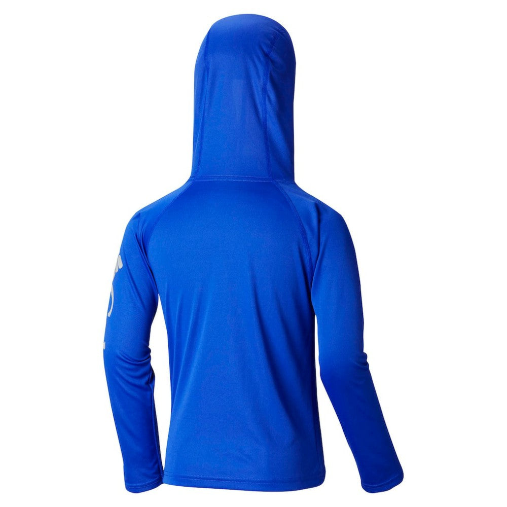 Philadelphia Phillies Columbia Youth Terminal Tackle Long Sleeve Hoodie T-Shirt - Royal - Columbia Online