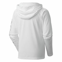 San Diego Padres Columbia Youth Terminal Tackle Long Sleeve Hoodie T-Shirt - White - Columbia Sale