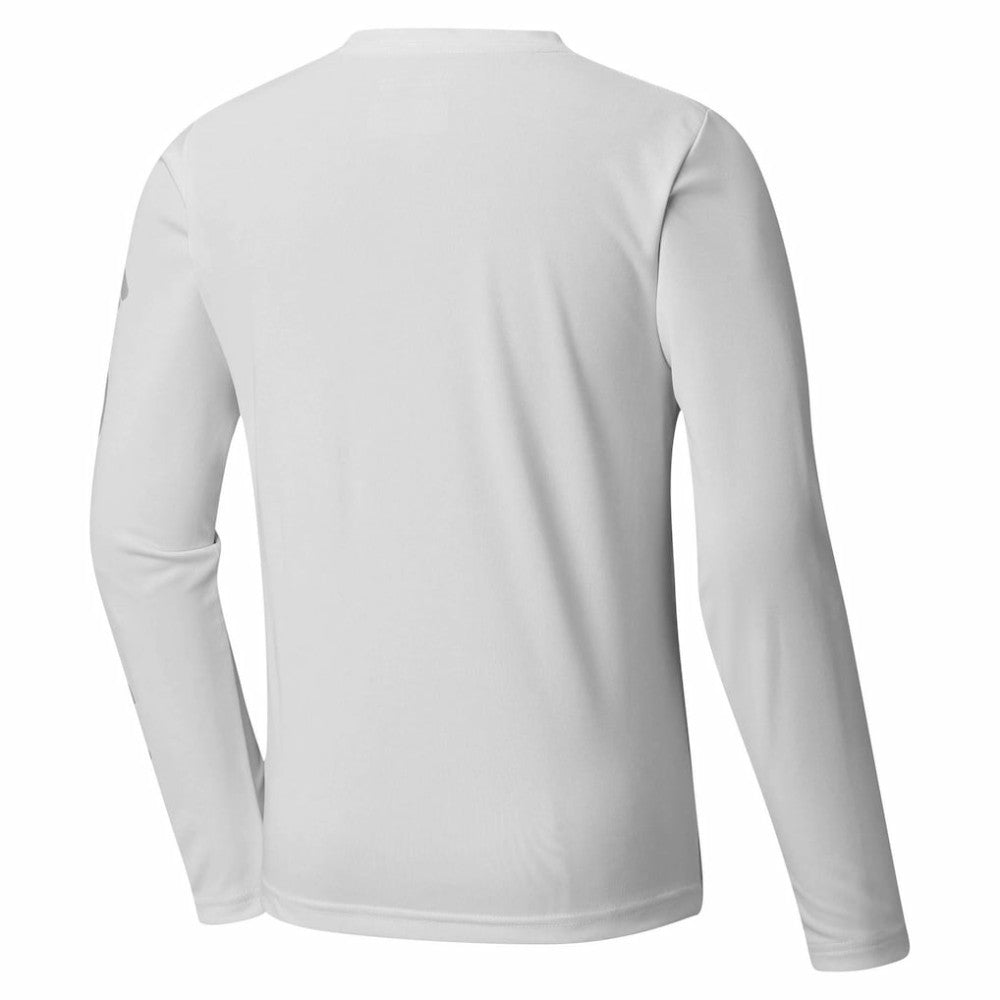 San Francisco Giants Columbia Youth Terminal Tackle Long Sleeve T-Shirt - White - Columbia Discount