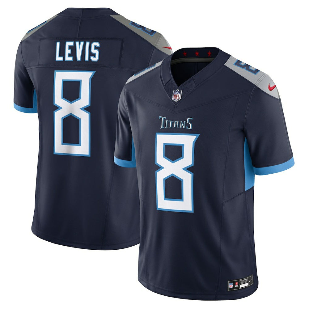 Nike Will Levis Tennessee Titans Vapor F.U.S.E. Limited Jersey Navy