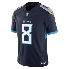 Nike Will Levis Tennessee Titans Vapor F.U.S.E. Limited Jersey Navy