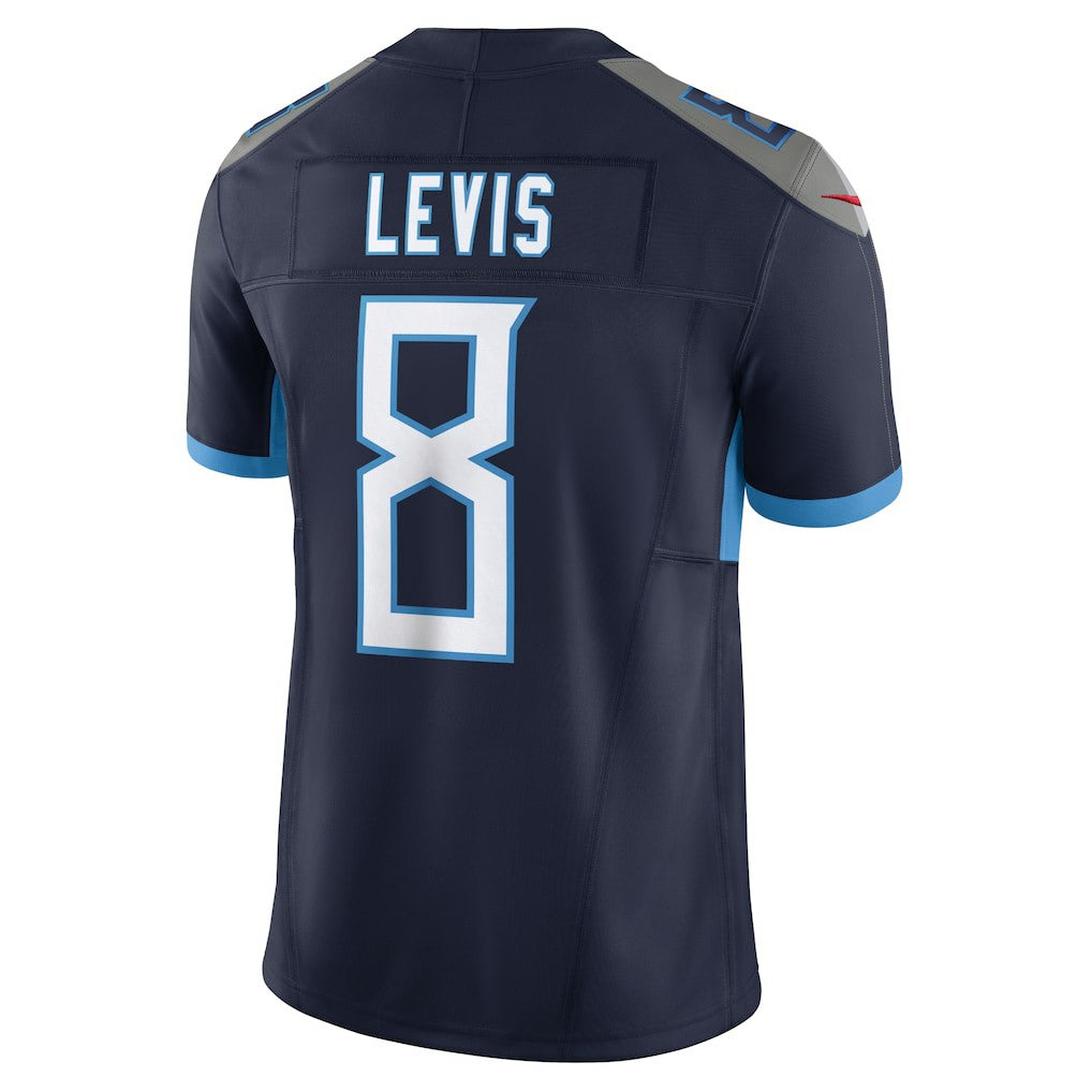 Nike Will Levis Tennessee Titans Vapor F.U.S.E. Limited Jersey Navy