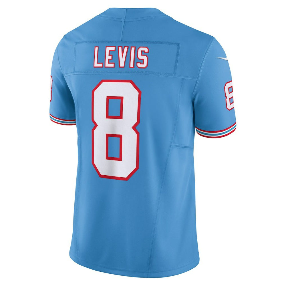 Nike Will Levis Tennessee Titans Alternate Oilers Throwback Vapor F.U.S.E. Limited Jersey Light Blue
