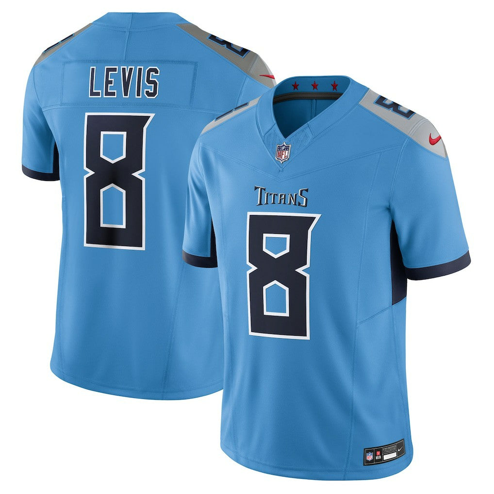 Nike Will Levis Tennessee Titans Alternate Vapor F.U.S.E. Limited Jersey Light Blue