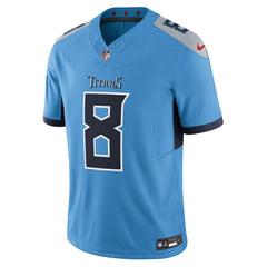 Nike Will Levis Tennessee Titans Alternate Vapor F.U.S.E. Limited Jersey Light Blue