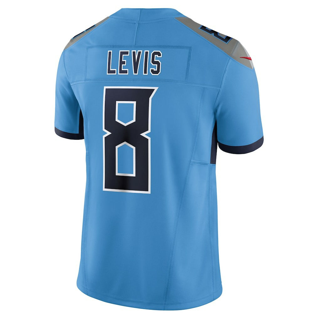 Nike Will Levis Tennessee Titans Alternate Vapor F.U.S.E. Limited Jersey Light Blue