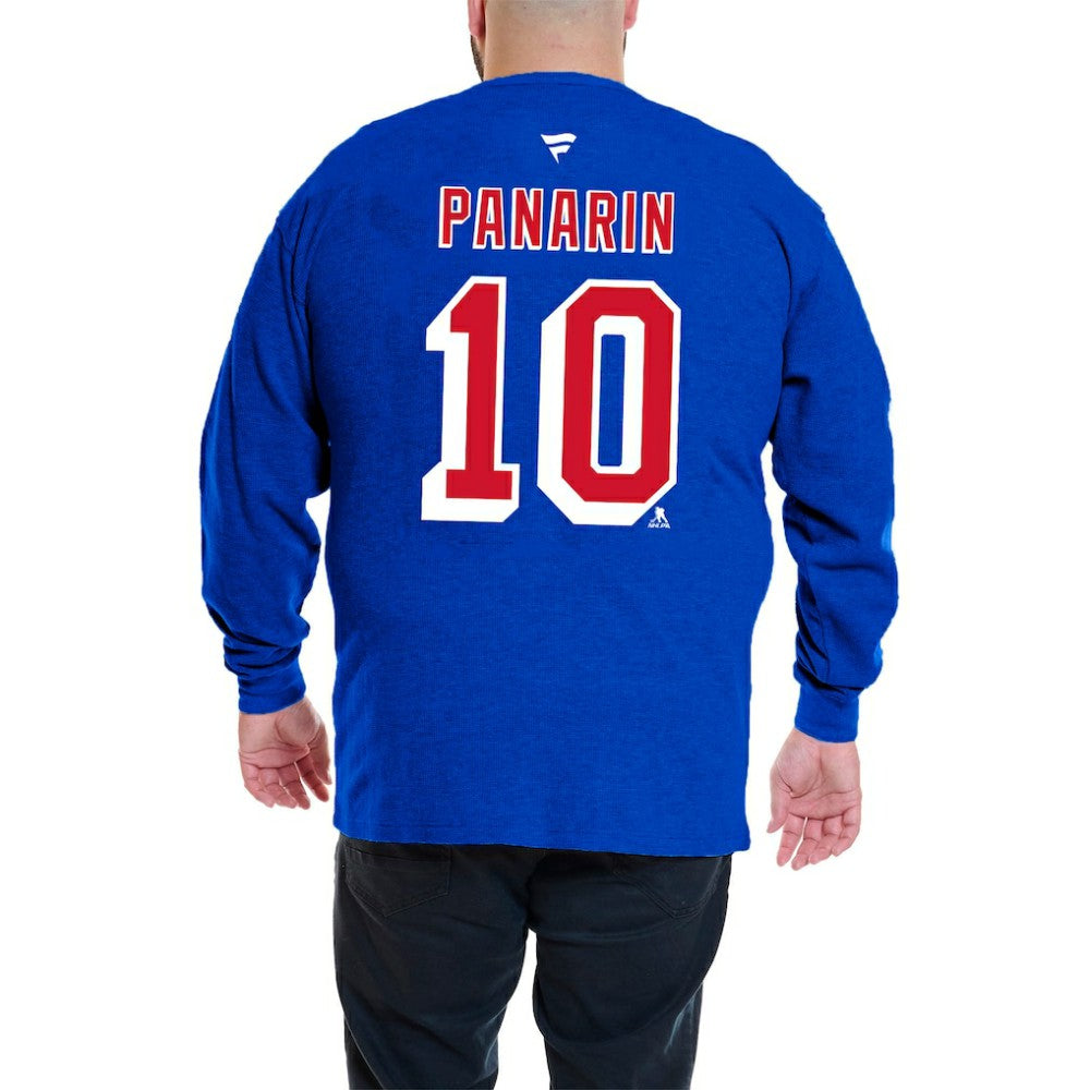 Artemi Panarin New York Rangers Profile Big & Tall Name & Number Thermal Pullover Sweatshirt - Royal - NHL 201279784