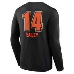 Patrick Bailey San Francisco Giants Name & Number Fastball Long Sleeve T-Shirt - Black - MLB Discount