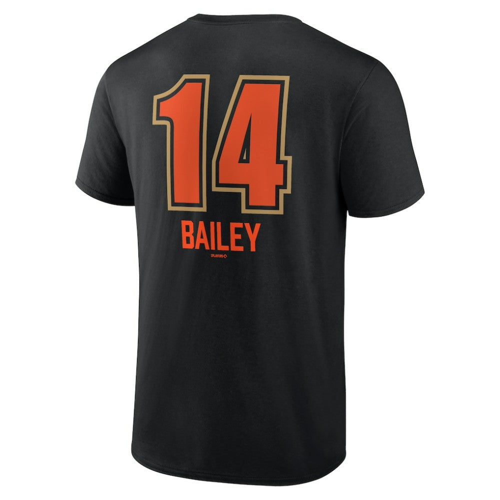 Patrick Bailey San Francisco Giants Name & Number Fastball T-Shirt - Black - MLB Lifestyle