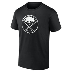 Buffalo Sabres Personalized Name & Number Monochrome T-Shirt - Black - NHL 201281436
